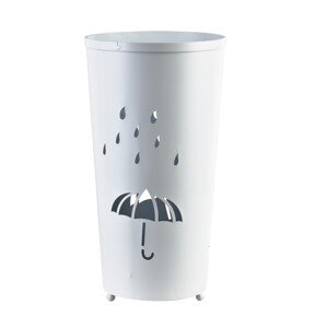 Stojan na deštníky LORSO 24 cm bílý