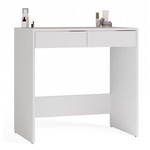 Toaletní stolek Marina 2S 81 cm bílý