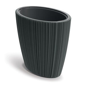 Květináč Oros 59,5 cm tmavě šedý