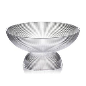 Skleněná mísa RIBBING 1,8 L transparentní