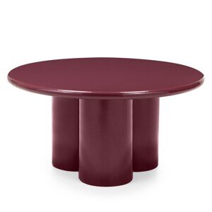 Konferenční stolek Everett 80 cm vínový