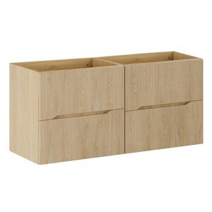 Závěsná skříňka pod umyvadlo Nordic 120 cm dub cremona