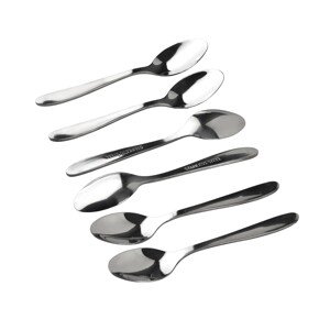 Sada 6 ks lžiček ORCHID 11,7 cm nerezová ocel