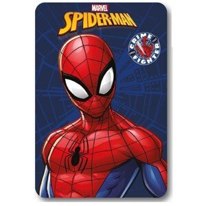 Dětská fleecová deka POLAR SPIDER-MAN II 100x140 cm modrá