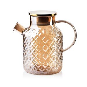 Skleněný džbán PETER 1,7 l medový
