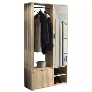 Předsíňová skříň Emilo 100 cm dub artisan
