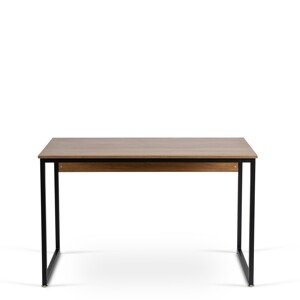 Psací stůl Ross 120 cm dub rustikální/černý