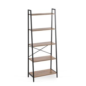 Regál Erva 64 cm ořech/černý