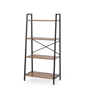 Regál Gia 64 cm ořech/černý