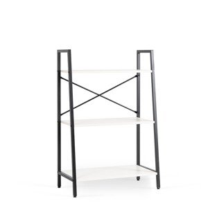 Regál Vior 64 cm bílý/černý