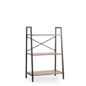 Regál Vior 64 cm ořech/černý