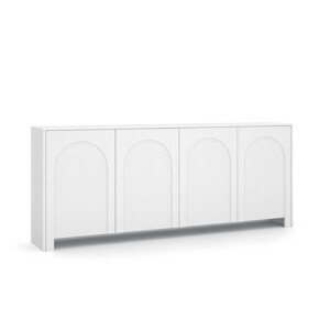 Komoda Arco 204 cm bílá