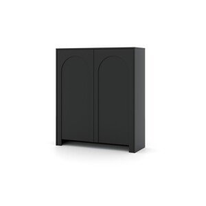 Komoda Arco 100 cm černá II