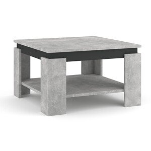 Konferenční stolek Tinto 68 cm beton/antracit