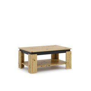 Konferenční stolek Turia 90 cm dub artisan/černý