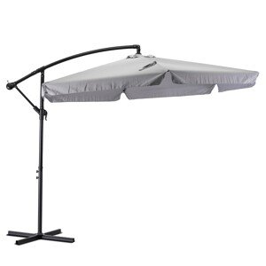 Zahradní slunečník Akron 300 cm šedý