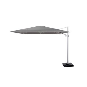 Siesta premium slnečník tmavo sivý 300x300 cm