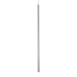 Ideal Lux LED závesné svietidlo Ultrathin Round chróm 100 cm on/off