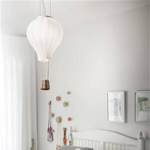 Závesné svietidlo Ideal Lux Dream Big, opálové sklo, Ø 30 cm