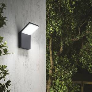 Ideal Lux LED vonkajšie nástenné svietidlo Style antracit, hliník, 4 000 K