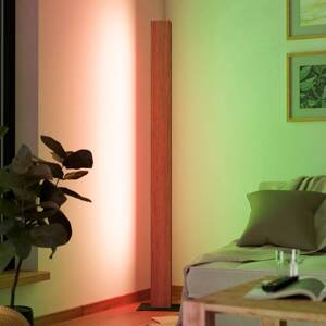 Smart ZIG LED stojacia lampa Anchorena-Z, výška 150 cm, RGB, CCT