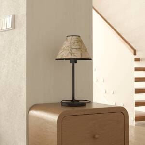 Stolná lampa Oxpark, výška 41,5 cm, zelená/biela/čierna