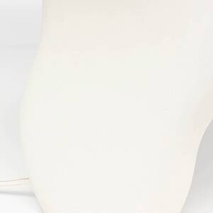 Stolná lampa KARE Nube, biela, smaltovaná oceľ, výška 27 cm