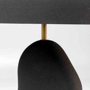 Stolná lampa KARE Nube, čierna, oceľ, výška 27 cm