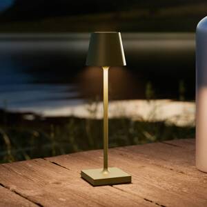 Nuindie vrecková LED dobíjacia stolná lampa, IP54, stmievateľná