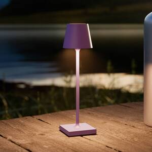 Nuindie vrecková LED dobíjacia stolná lampa, IP54, stmievateľná