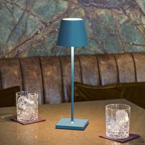 Nuindie LED dobíjacia stolná lampa, USB-C, IP54, stmievateľná