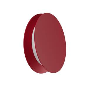 Yo-Yo LED nástenné svietidlo, červené, 2 700 K, hliník, PMMA, stmievateľné