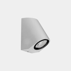 LEDS-C4 Bob Šikmé vonkajšie nástenné svietidlo, biele, šírka 7 cm, hliník