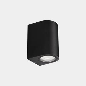 LEDS-C4 Vonkajšie nástenné svietidlo Bob Single, čierne, šírka 7 cm, hliník