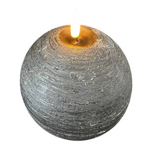 STERNTALER LED sviečka, čierna, výška 13 cm guľa batéria