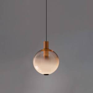OLEV LED závesné svietidlo BEAM STICK NUANCE, ružové, Ø 20 cm, 927