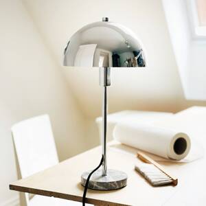 Dyberg Larsen Stolová lampa Stockholm, výška 41 cm kov/mramor