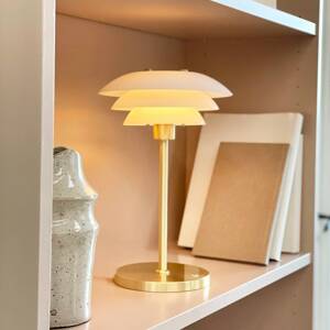 Dyberg Larsen Stolová LED lampa DL20, výška 30 cm, sklo