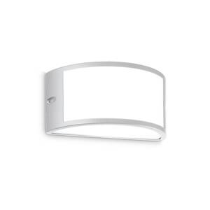 Ideal Lux vonkajšie nástenné svietidlo Rex 1, sivá, hliník, IP44, E27