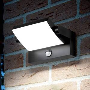 Ideal Lux LED vonkajšie nástenné svietidlo Swipe Sensor, antracitová, IP54